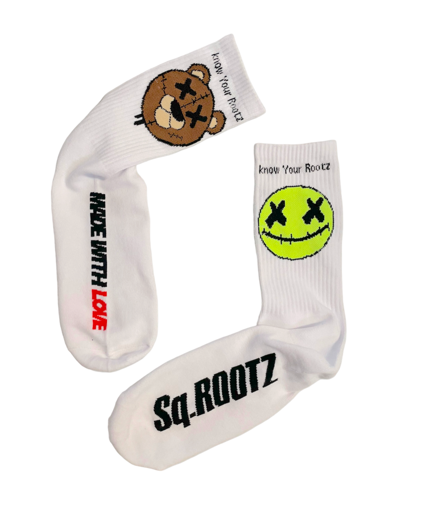 DEAD TEDDY x FUJIMOTO SMILEY SOCKS