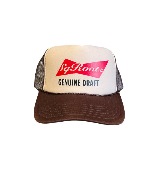 Sq.Rootz Genuine Draft Trucker Hat