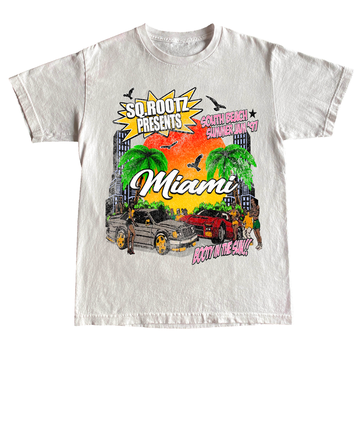 Sq.Rootz Miami Summer Tee