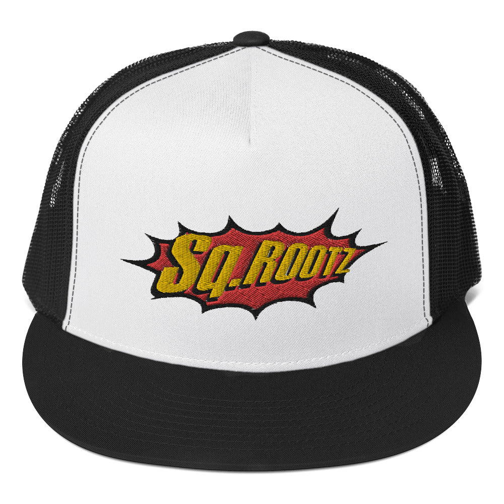 Sq.Rootz Comic Trucker Cap