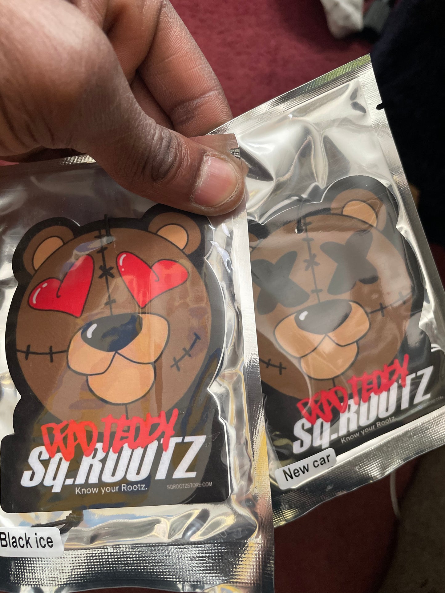 Dead Teddy Car Freshner