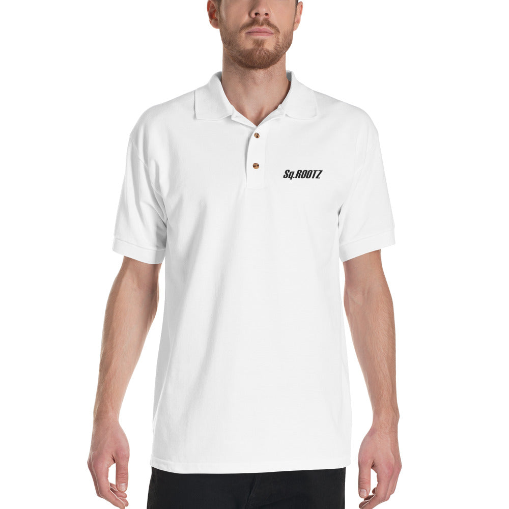 Sq.Rootz Logo Embroidered Polo