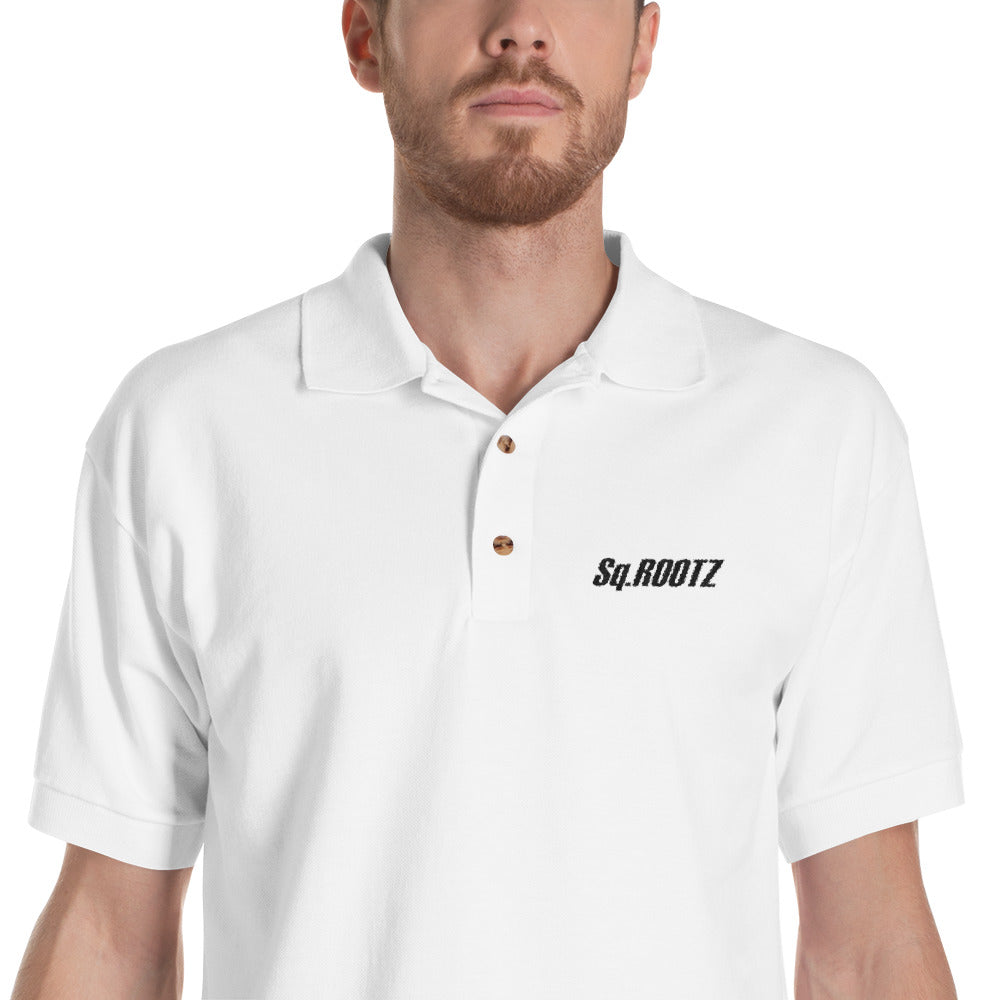 Sq.Rootz Logo Embroidered Polo