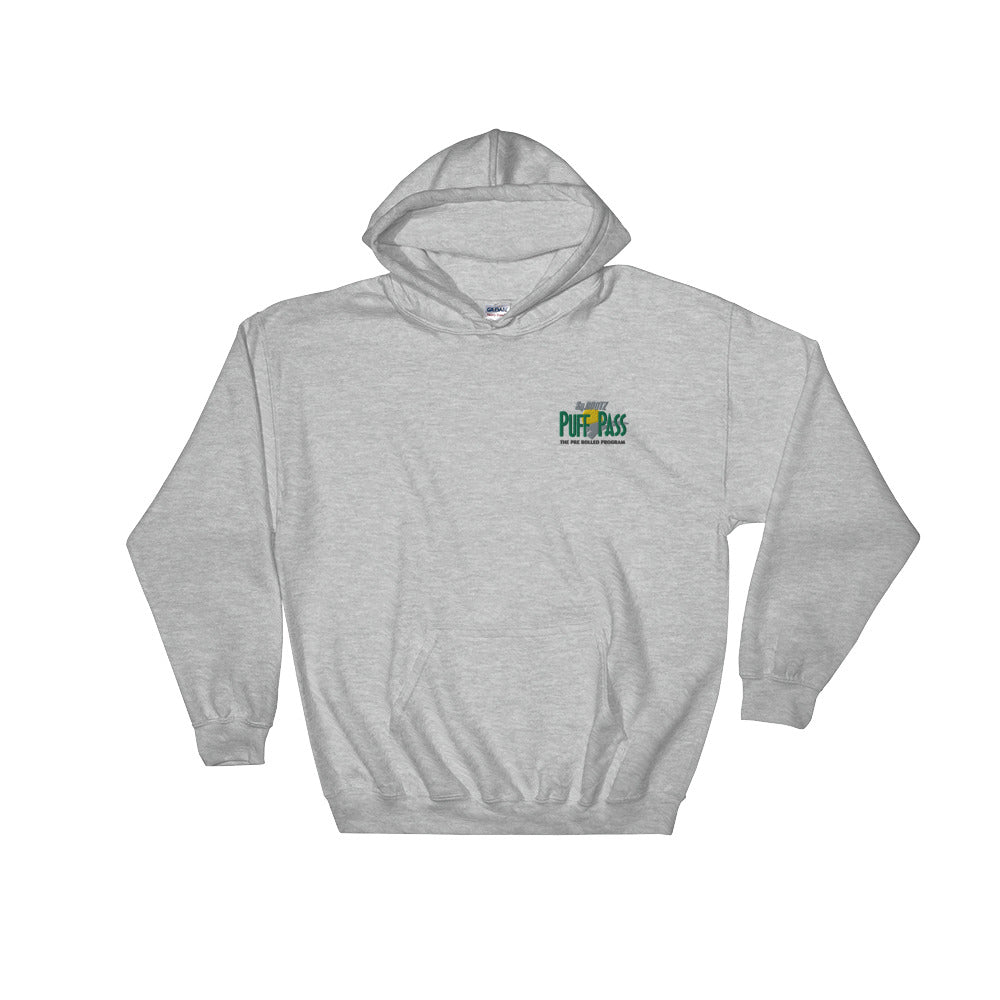 Puff Pass Embroidered Hoodie