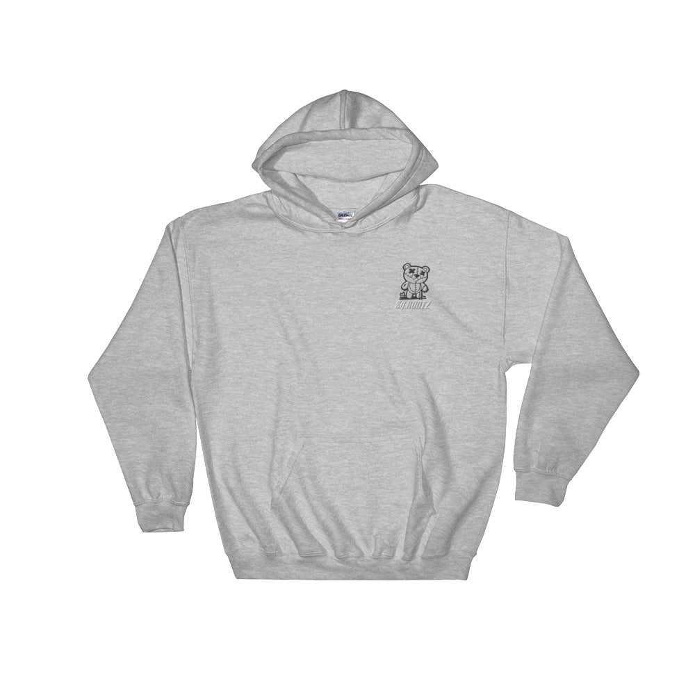 Dead Teddy Embroidered Hoodie