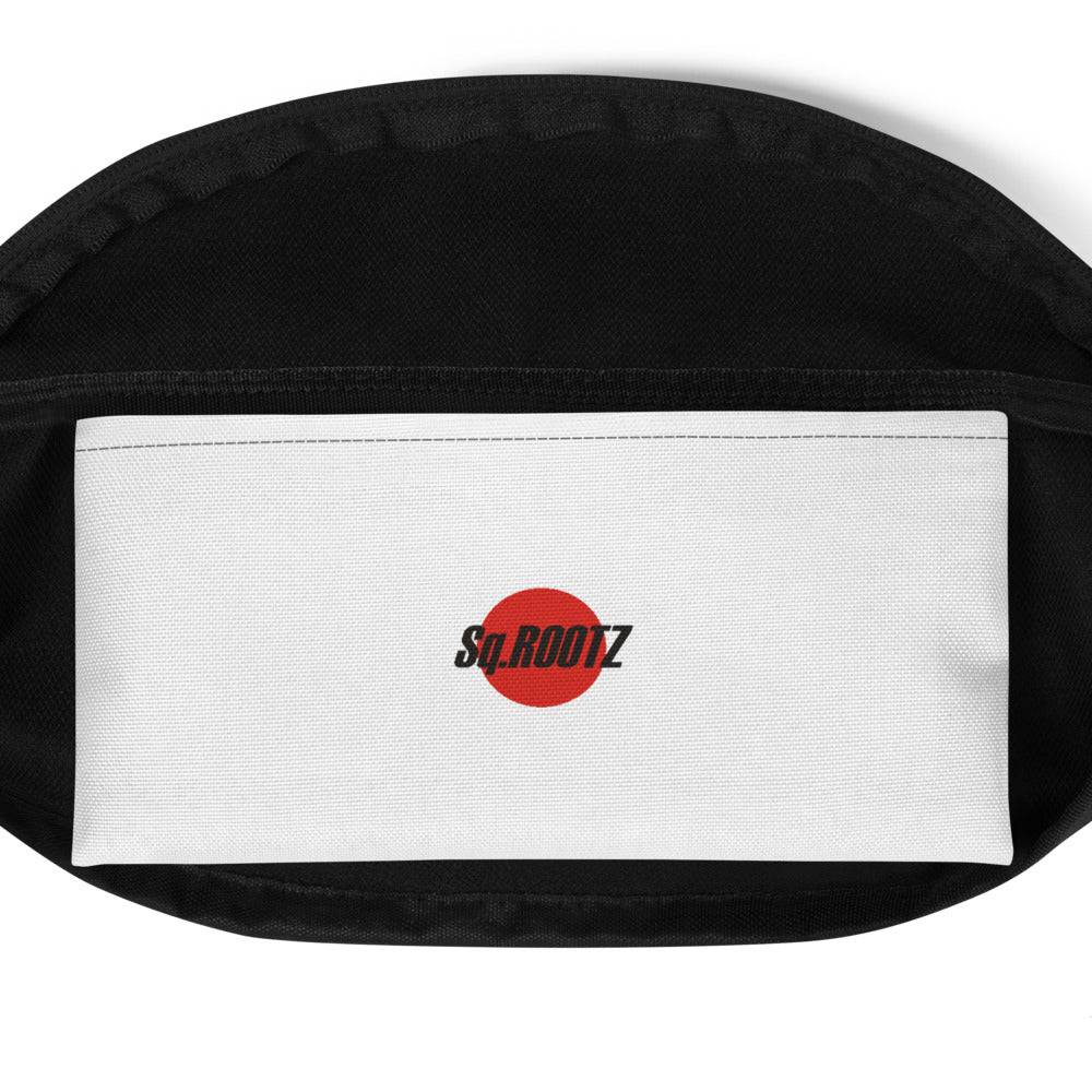 Sq.Rootz White Fanny Pack