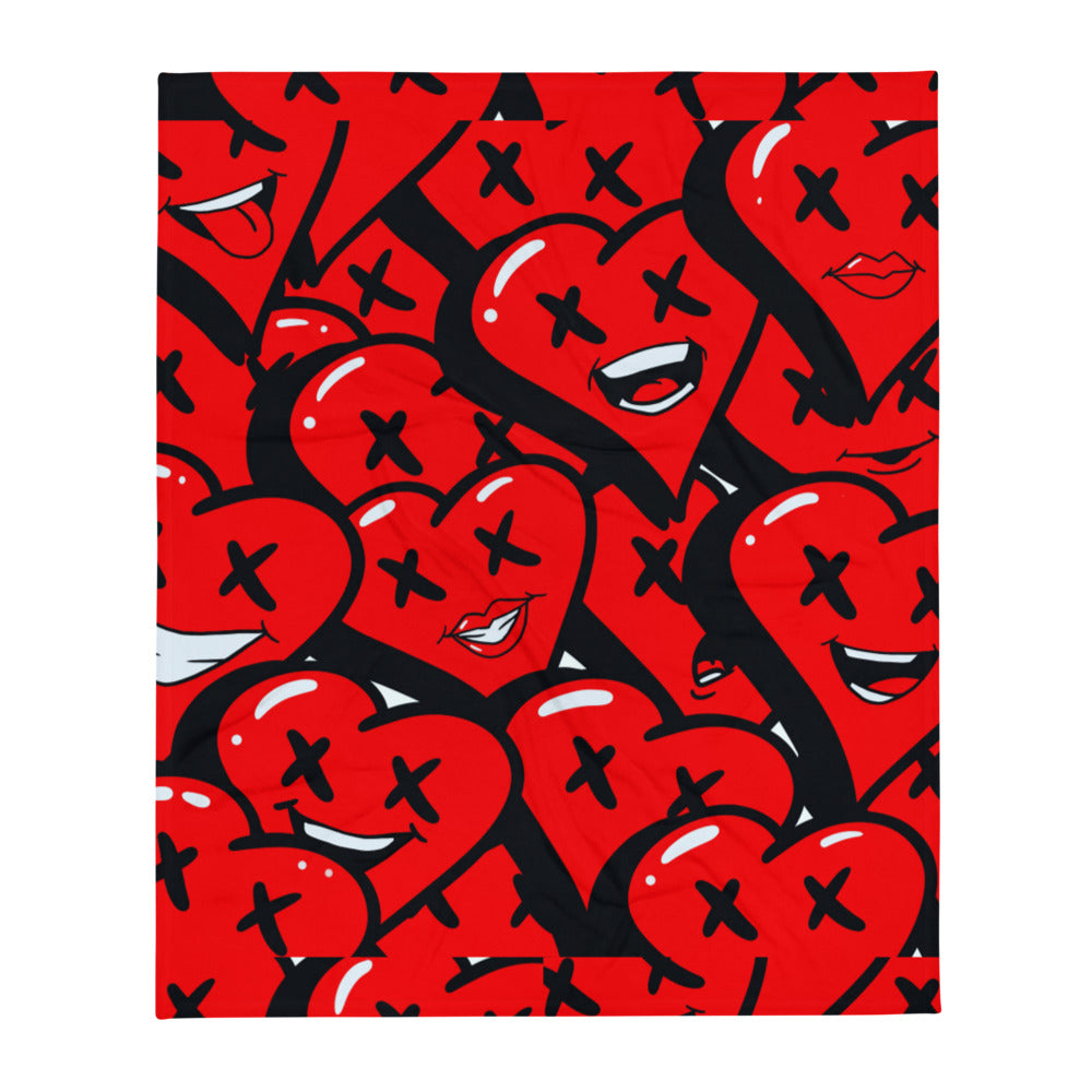 NOTHING BUT LOVE Throw Blanket