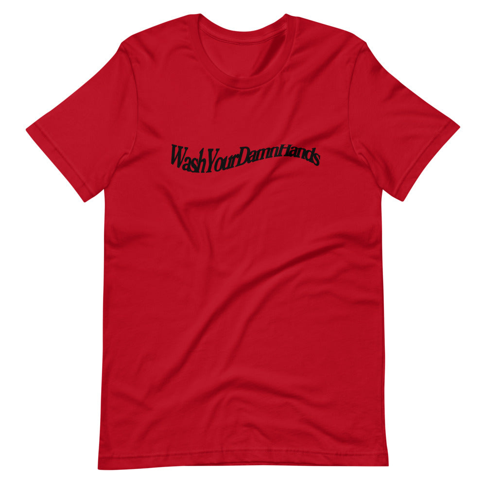 Wash Your Damn Hands Wave Tee