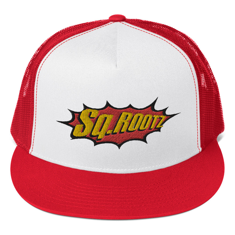 Sq.Rootz Comic Trucker Cap