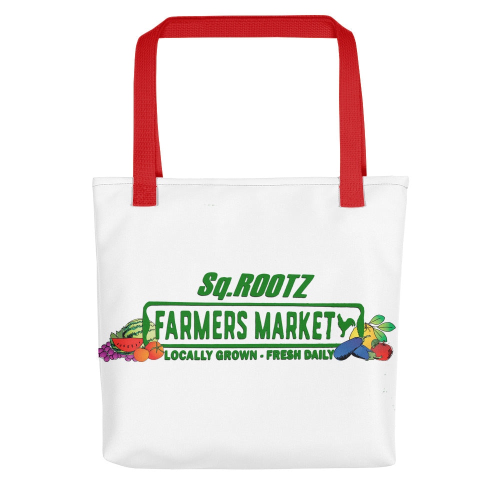 Sq.Rootz Farmers Market Tote bag