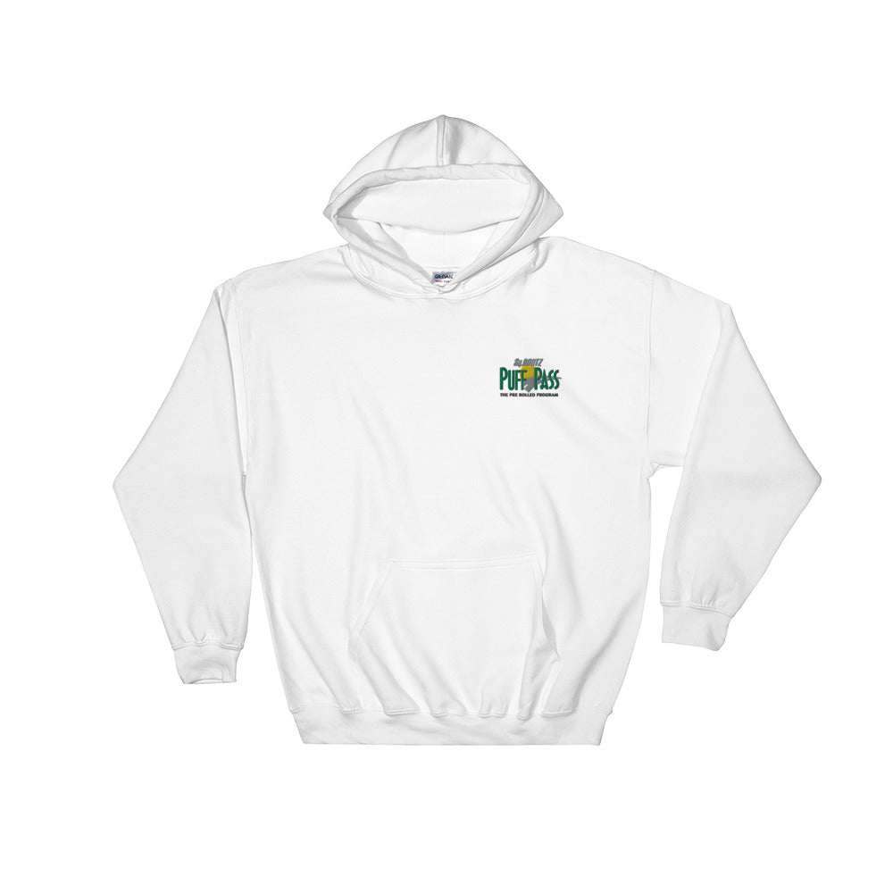 Puff Pass Embroidered Hoodie