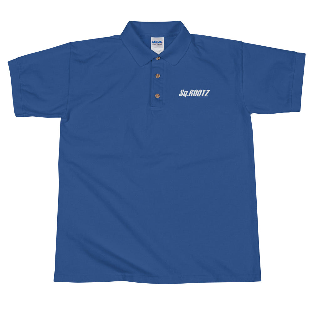 Sq.Rootz Logo Embroidered Polo
